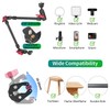 JEBUTU 22 inches/57 cm Magic Arm with Super Clamp, 360°