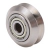 13PCS V Pulley Wheel Stainless Steel Printer Round Wheel Roller