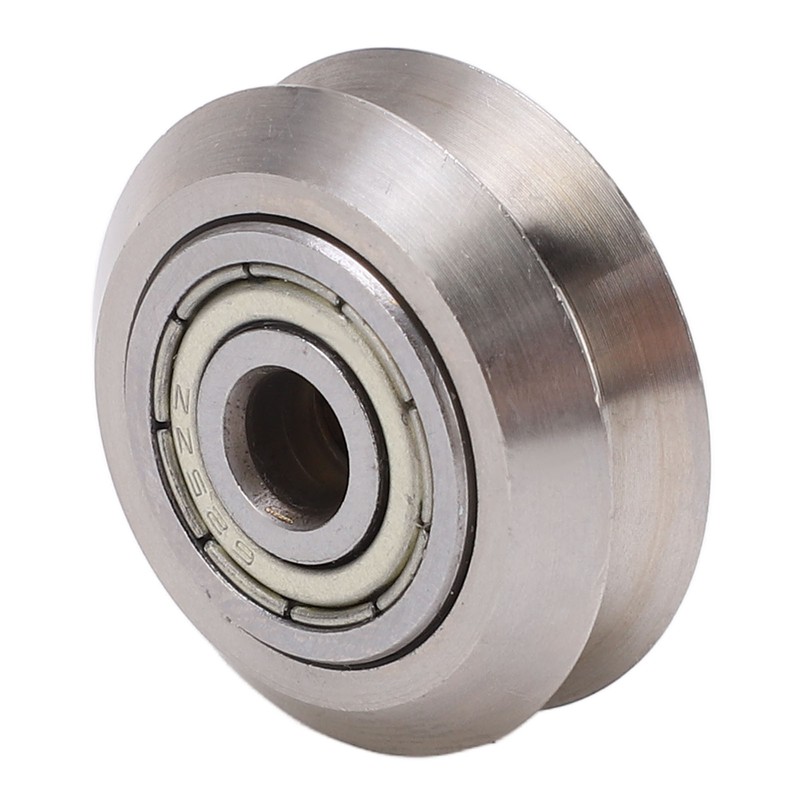 13PCS V Pulley Wheel Stainless Steel Printer Round Wheel Roller