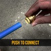 PROCURU 4-Pack 1.25-Inch PushFit End Cap, Push-to-Connect Brass Plumbing Fitting