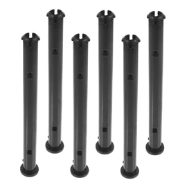 MAGICLULU 6pcs Trash Can Lid Lock Trash Bin Accessories for Outdoor Bins Easy Installation Hinge Connectors