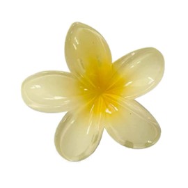 Hawaiian Plumeria Hair Accessory, Flowers, Hawaiian Large Claw Clip, Hair Ornament, Photo Shoot Accessory, Hair Clip, Hair Claw Clip, Hawaiian Commemorative Photos, Photography Accessories, Girls