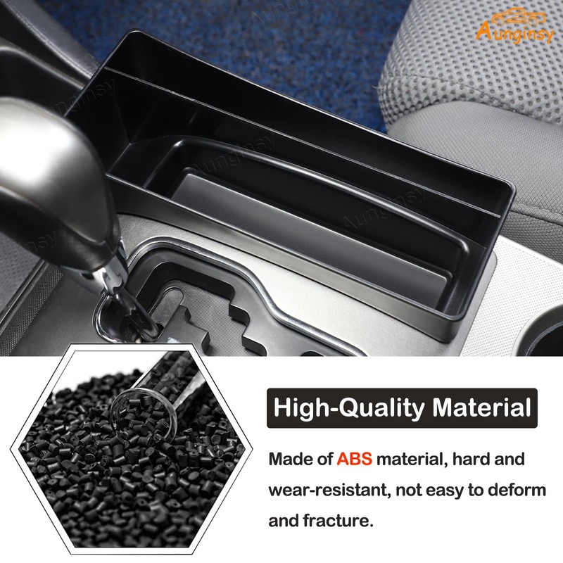 Aunginsy Center Console Side Gear Shift Storage Box Compatible with