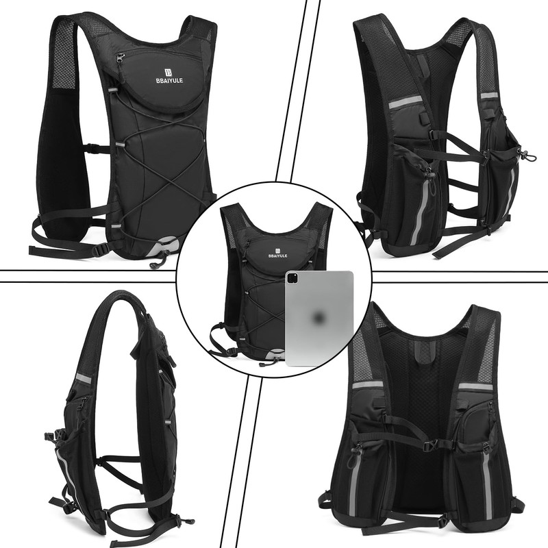 BBAIYULE® Hydration Backpack with Hydration Bladder, Running Vest for Men