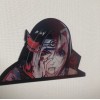 Naruto Anime 3D Lenticular Motion Sticker Itachi Uchiha