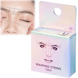 Black Eyebrow Mapping String-10m,Pre-Inked Eyebrow Mapping String,Black Brow Mapping String,Black Brow Mapping Pen,Coloured Inked Mapping String Brow Marker Thread,Eyebrow Mapping Pen