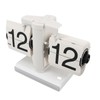 Retro Digital Flip Down Clock Battery Powered Flip Desk Clock