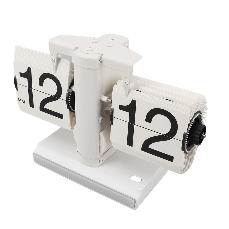 Retro Digital Flip Down Clock Battery Powered Flip Desk Clock