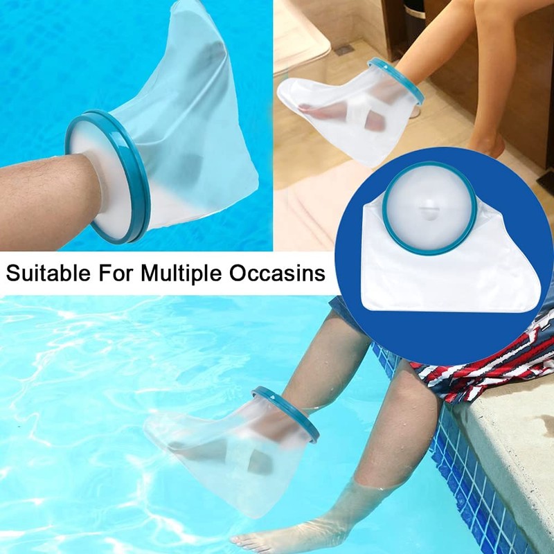 ideapro Waterproof Foot Cast Cover for Shower Bath Foot Protector