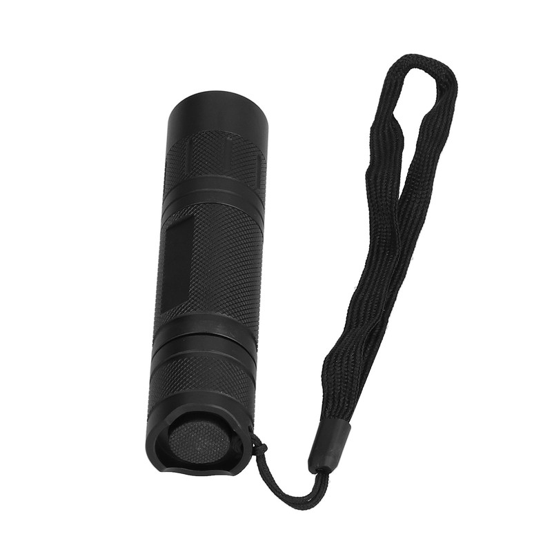 IR Flashlight Zoomable IPX54 Waterproof Anti Reverse Connection Comfortable Grip