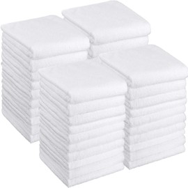 Shimeyao Paquete de 26 toallas de mano absorbentes de microfibra, secado de pelo, a prueba de blanqueador, sin pelusas, para el hogar, salón, spa, bañ