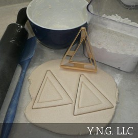 DELTA GREEK LETTER FRATERNITY SORORITY COOKIE CUTTER MADE IN USA PR4326