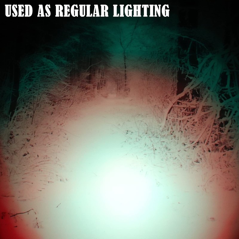 LUMENSHOOTER B2 Blood Tracking Light for Deer, Blood Tracker Flashlight