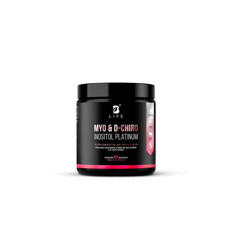 Life Myo Chiro Inositol Porciones Mezcla Platinum 266 Gramos