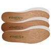 Nawemo Women's Cedar Wood Soles, Antibacterial Cedar Wood Insoles for
