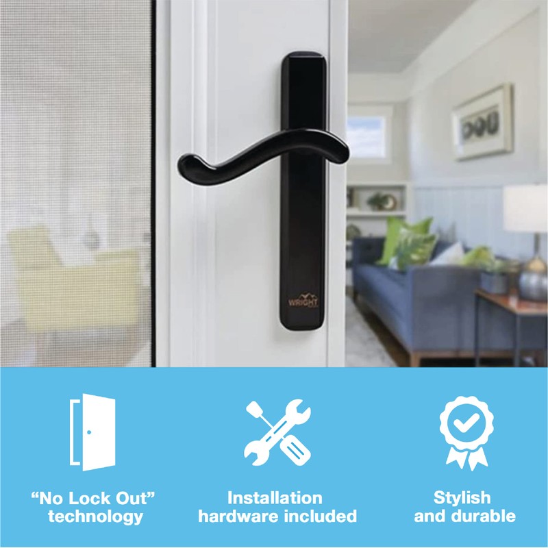 Wright Products - Bayfield Surface Lever Mount Latch for Screen