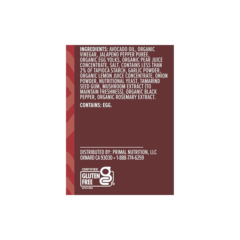 Primal Kitchen Creamy Sriracha Dipping Sauce, 10 oz