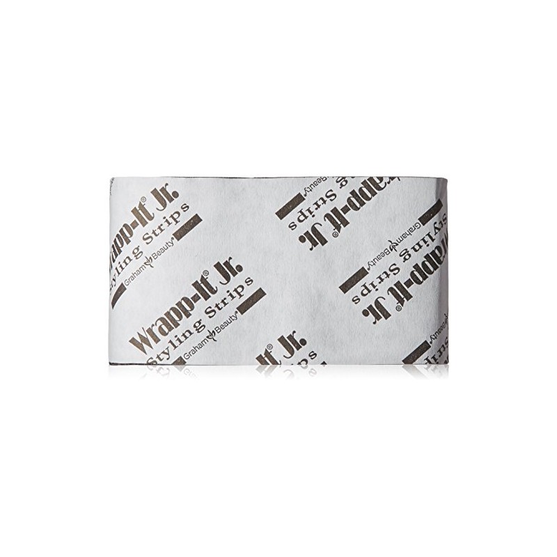 Graham Professional Beauty Wrapp-It Jr Styling Strips, Black