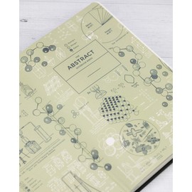 Cognitive Surplus Chemistry A5 Notebook (Hardcover, Dotted Line Pages, 100% Recycled)