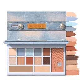 PERFECT DIARY Denim Look Designer Eyes & Cheek Palette (01 Warm Orange)