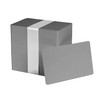 Pack of 100 Grey CR80 PVC Cards | 30 mil