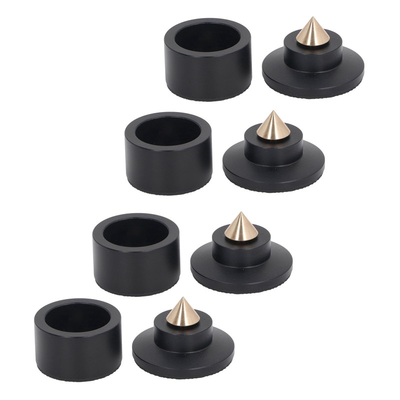 4 Sets Speaker Isolation Stand Feet Pad Shockproof Antislip Speaker
