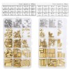 Yuhtech 360 Pieces Standoff Brass Hexagonal Spacer Screws Spacer Nut