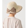 [ アフタヌーンティー リビング ] AfternoonTea LIVING ハット JK27 洗えるリボンバックカットUVハット アイボリー