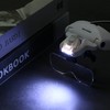 YOCTOSUN Head Magnifying Visor with 4 LED Lights and 5