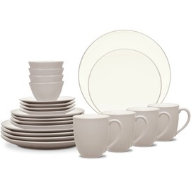 Noritake Colorwave Sand 20-Piece Dinnerware Set, Service for 4