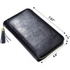 YUHAN PRETTY Womens Credit Card Holder Wallet RFID Leather Small