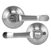 Zinc Alloy Entrance Bedroom Privacy 3 Lever Door Handle Lock