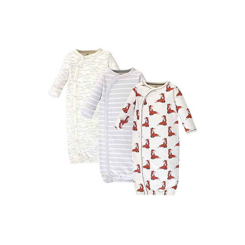 Touched by Nature baby girls Organic Cotton Kimono Nightgown, Boho