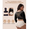 Arm Compression Sleeve Womens Lipo Tops - Body Shaper for