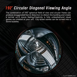 AstrHori 6.5mm F2.0 APS-C 192° Ultra Wide Circular Fisheye Lens Manual Focus Lens for Sony E mount Mirrorless Cameras A6000 A6300 A6500 NEX-6 NEX-7 RX100, A7 A7S A7R II