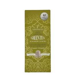 Caffè Piceno Teespresso Green Tea Capsules, compatible with Nespresso Original Line Machines