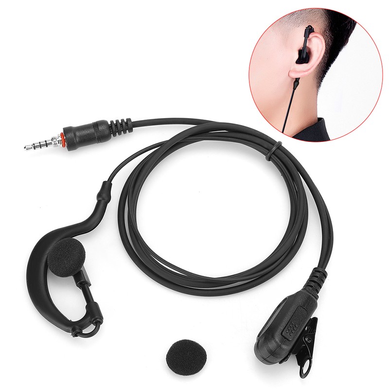 Ear Hook Earphone Earpiece Waterproof Two Way Radio Headset for