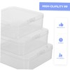 Sosoport 3 Pcs Multi Functional Storage Boxes PP Plastic Containers