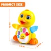 JOYIN Baby Toys Duck, Infant Dancing Crawling Musical Toys 18+