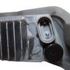 Pair Set LED Fog Lights Clear Lenses w/Bulb, Bezels Wiring