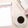 nikima Schönes für Kinder - A5 Notepad Vichy Chequered Pink