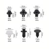 Tuqiang Pack of 100 Car Mounting Clips, Universal Door Trim