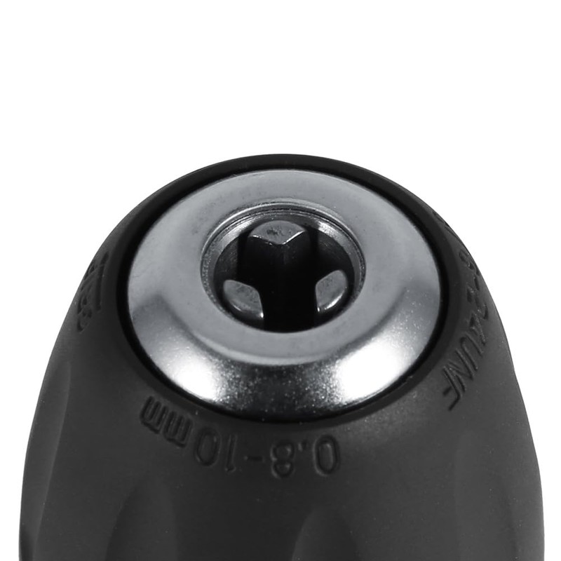 3/8" Keyless Drill Chuck Adaptor Holds 24 UNF 1/32-3/8" 0.8-10mm