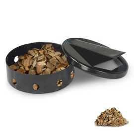 BBQ SMOKER BOX STEEL STAINLESS BBQ smoker box for GRILL Grilling Accessories for Barbecue Meat Smoking