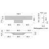Malibu Furniture Strip Handle