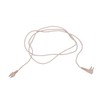 10Pcs 2pin Hearing Aid Cable High Temperature Resistance PVC Reliable