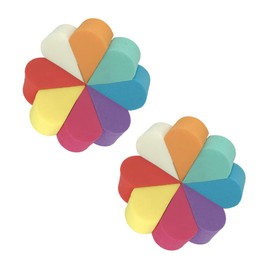 WOONEKY Gentle Skin-friendly Makeup 16pcs Blending Sponges Foundation Sponge for Makeup