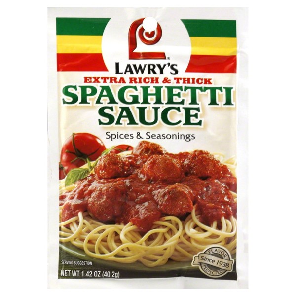 Lawry's Extra Thick & Rich Spaghetti Mix, 1.42 oz