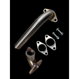 JackspaniaRacing Dump Tube Pipe For Tial 35mm 38mm Wastegate Exhaust Actuator Elbow Stainless USA