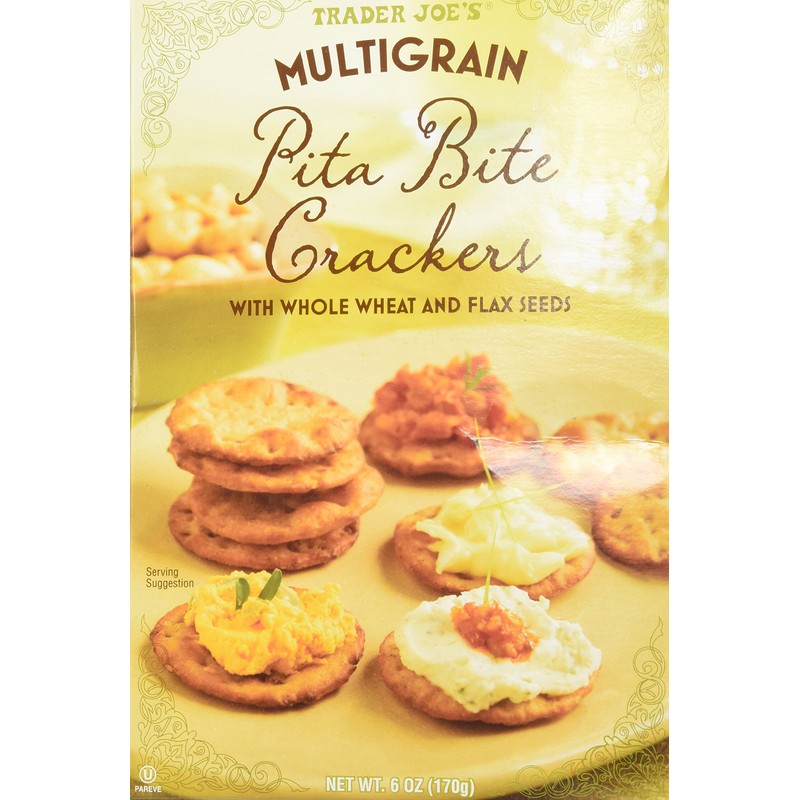 Trader Joe's Multigrain Pita Bite Crackers